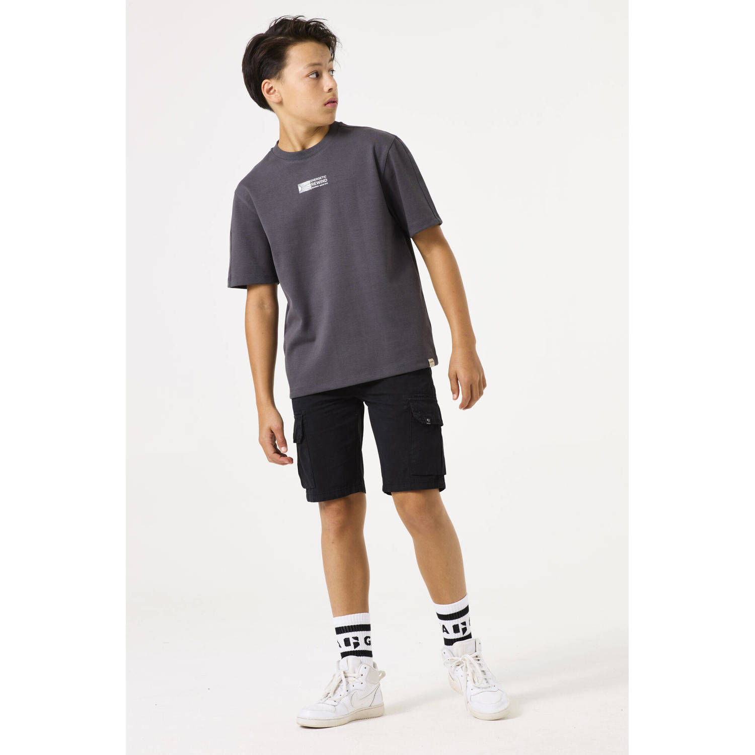Garcia T-shirt antraciet