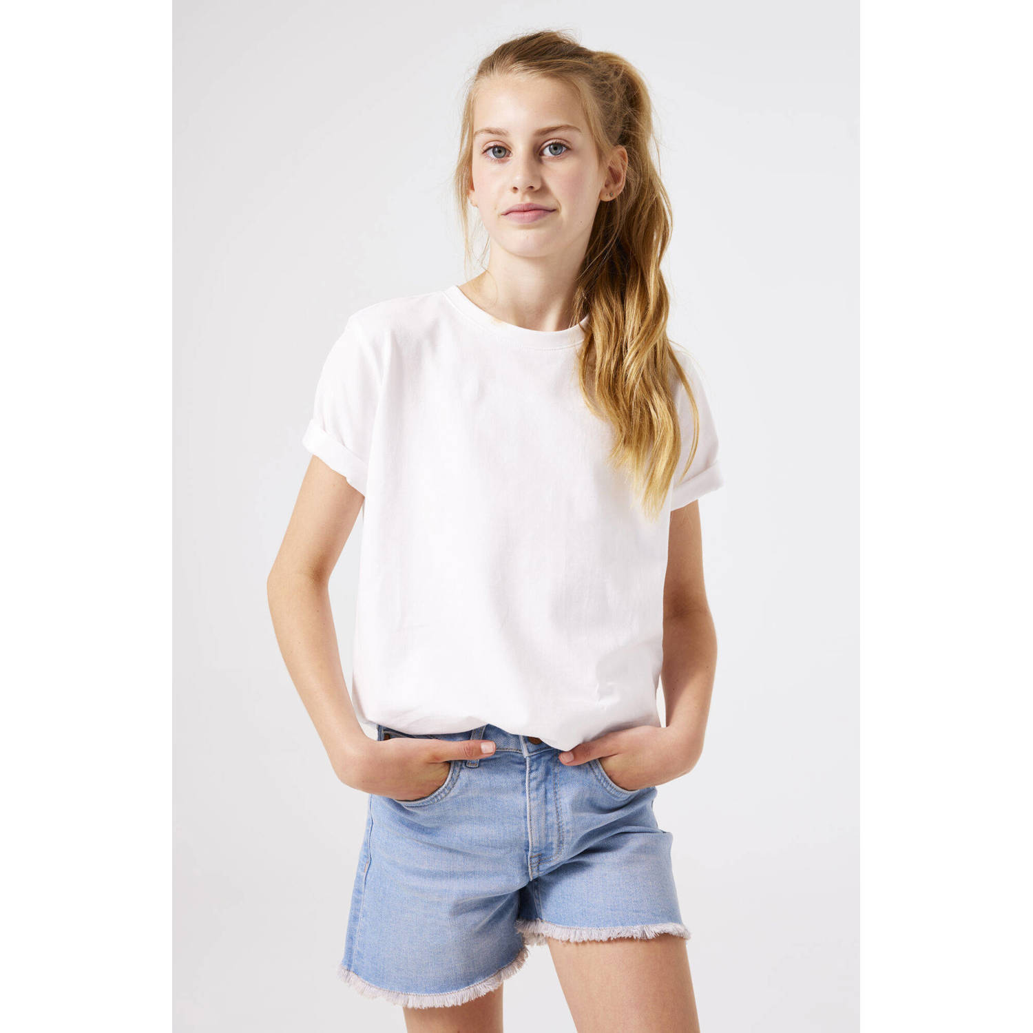 Garcia Regular fit korte jeans in 5-pocketmodel model 'Rianna'