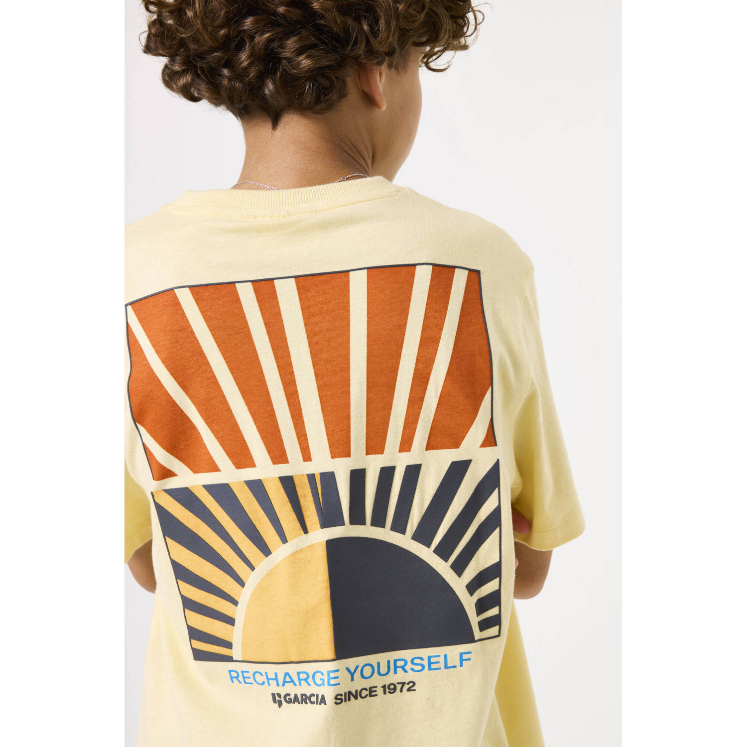 Garcia T-shirt geel