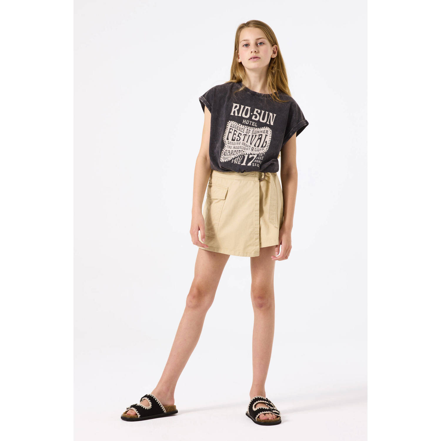 Garcia T-shirt grijs