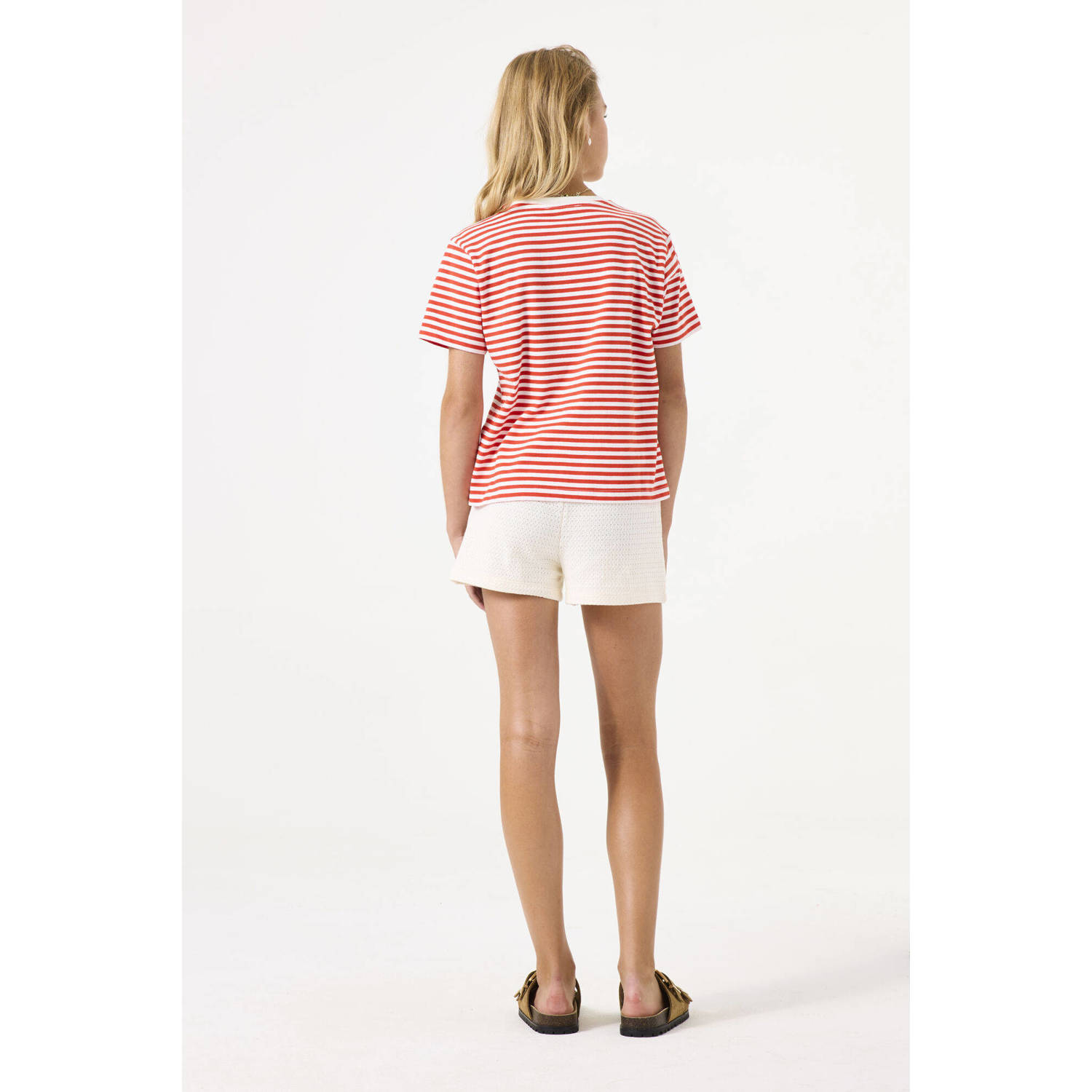 Garcia regular casual short ecru