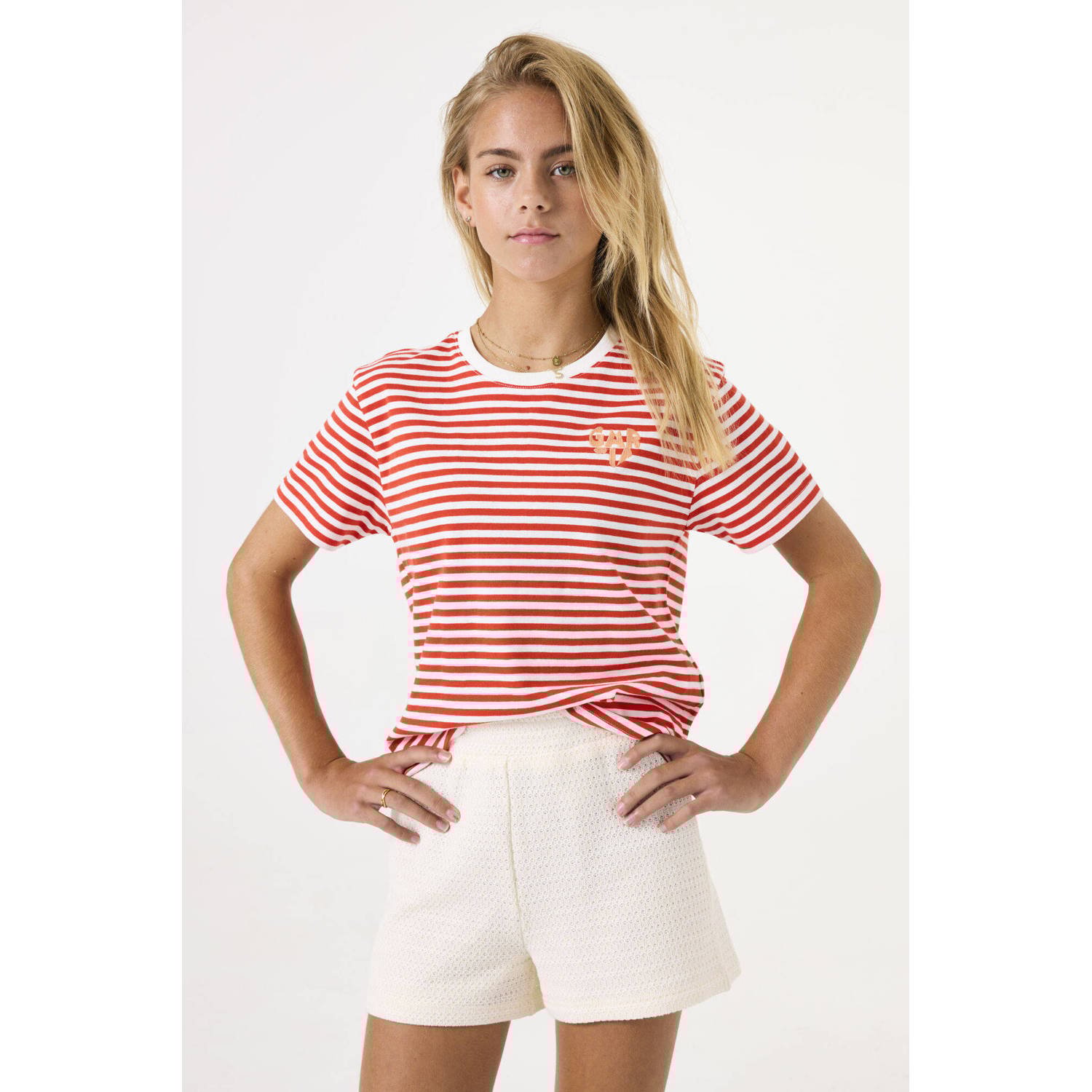 Garcia regular casual short ecru