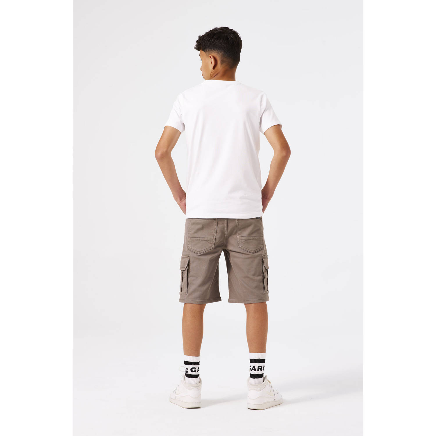 Garcia regular cargo short taupe