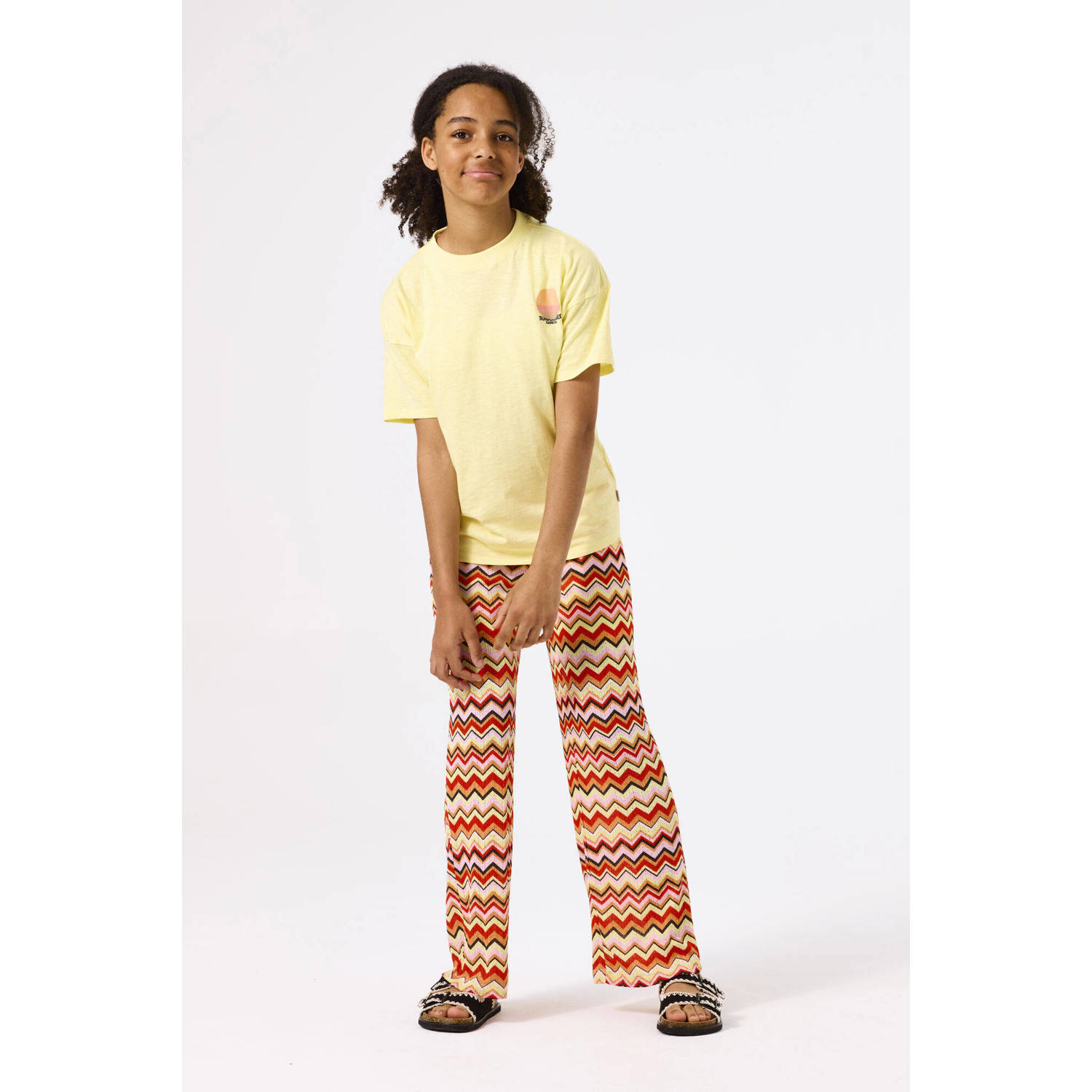 Garcia wide leg palazzo broek multi