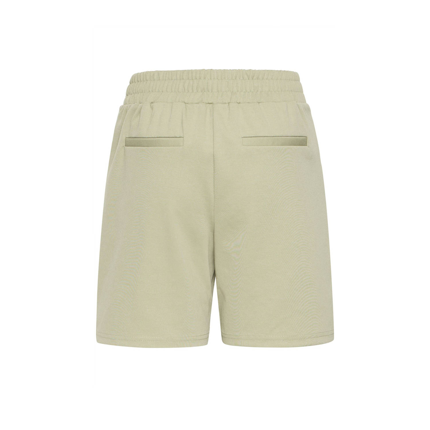 ICHI regular waist casual short lichtgroen