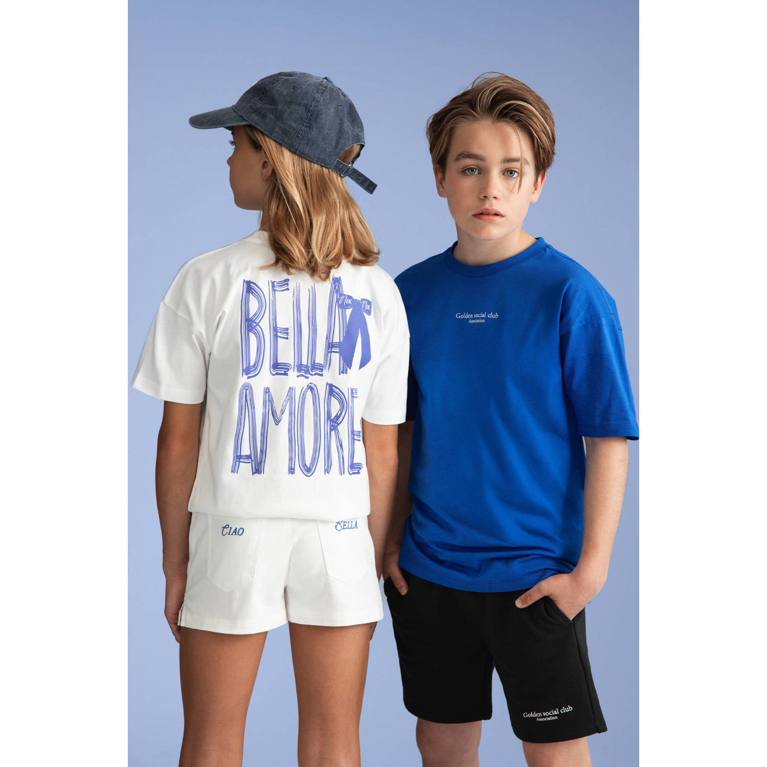 NIK&NIK denim short wit