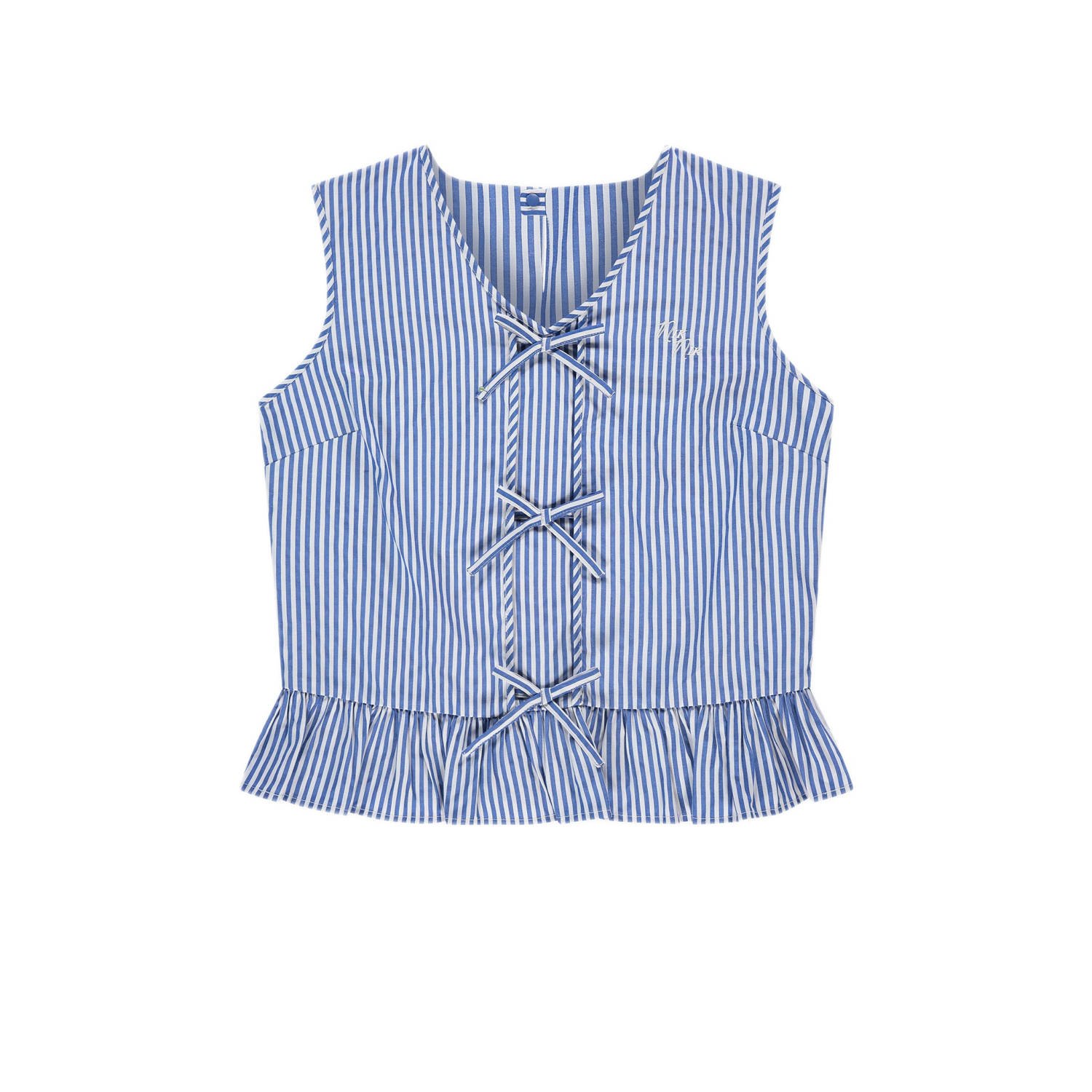 NIK & NIK Meisjes Tops & T-shirts Aava Top Blauw