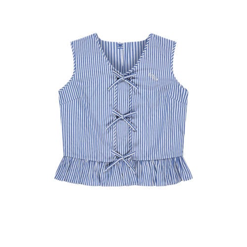 NIK&NIK mouwloze top blauw afbeelding