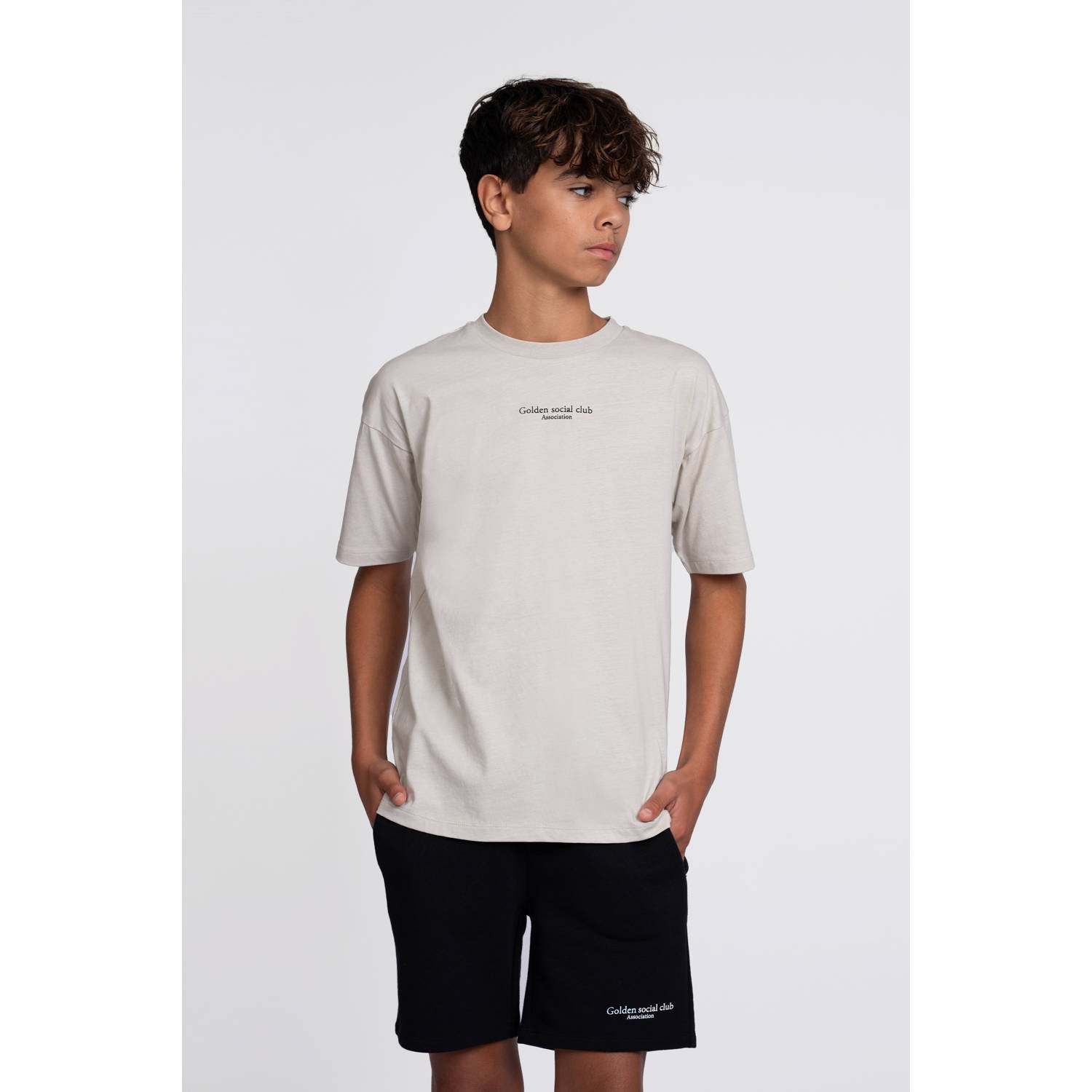 NIK&NIK sweatshort zwart