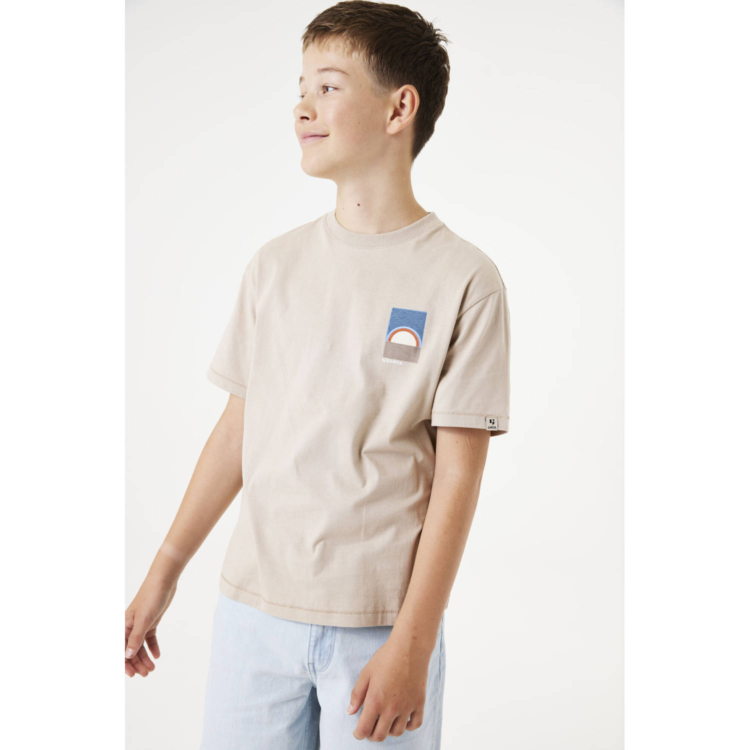 Garcia T-shirt beige