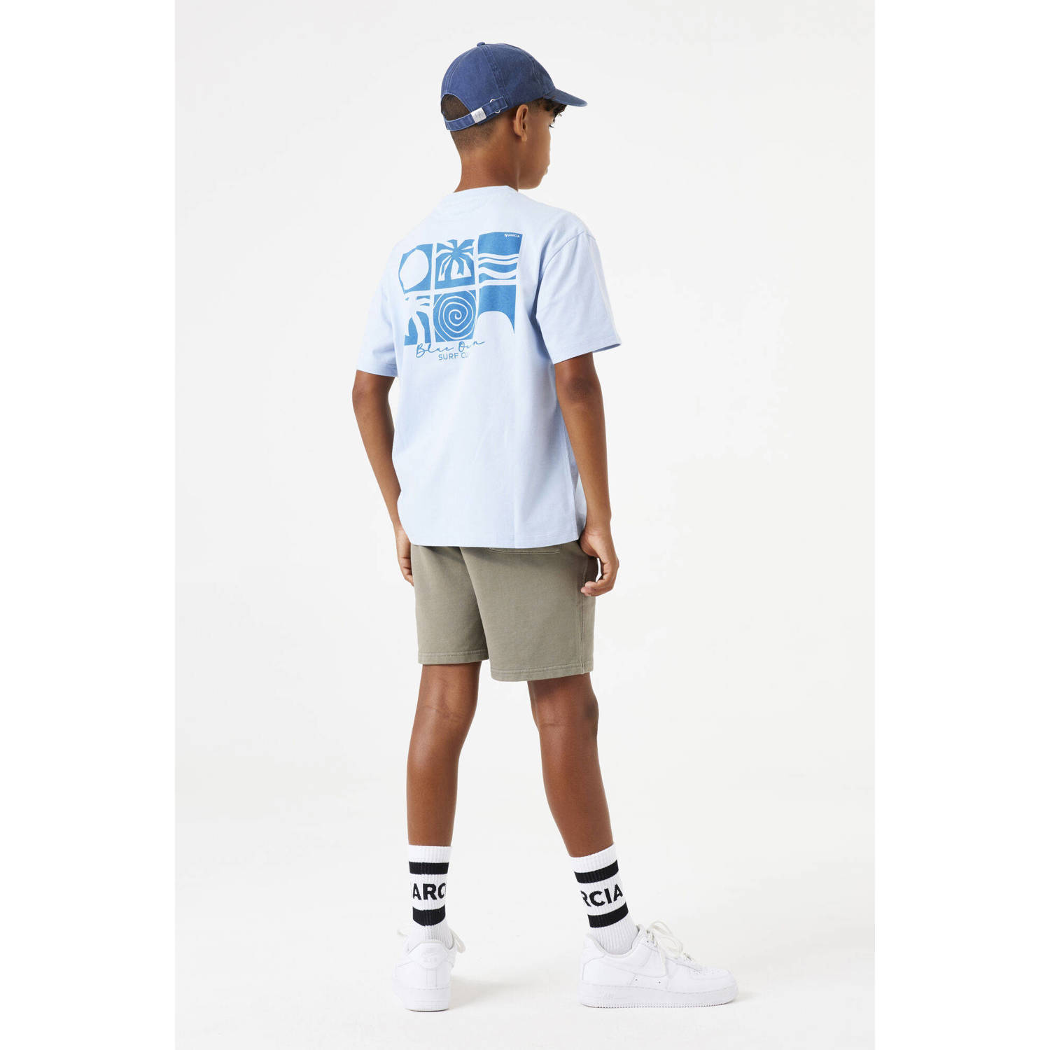 Garcia relaxed sweatshort taupe