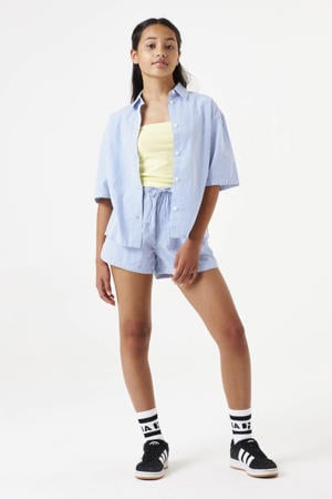 blouse blauw