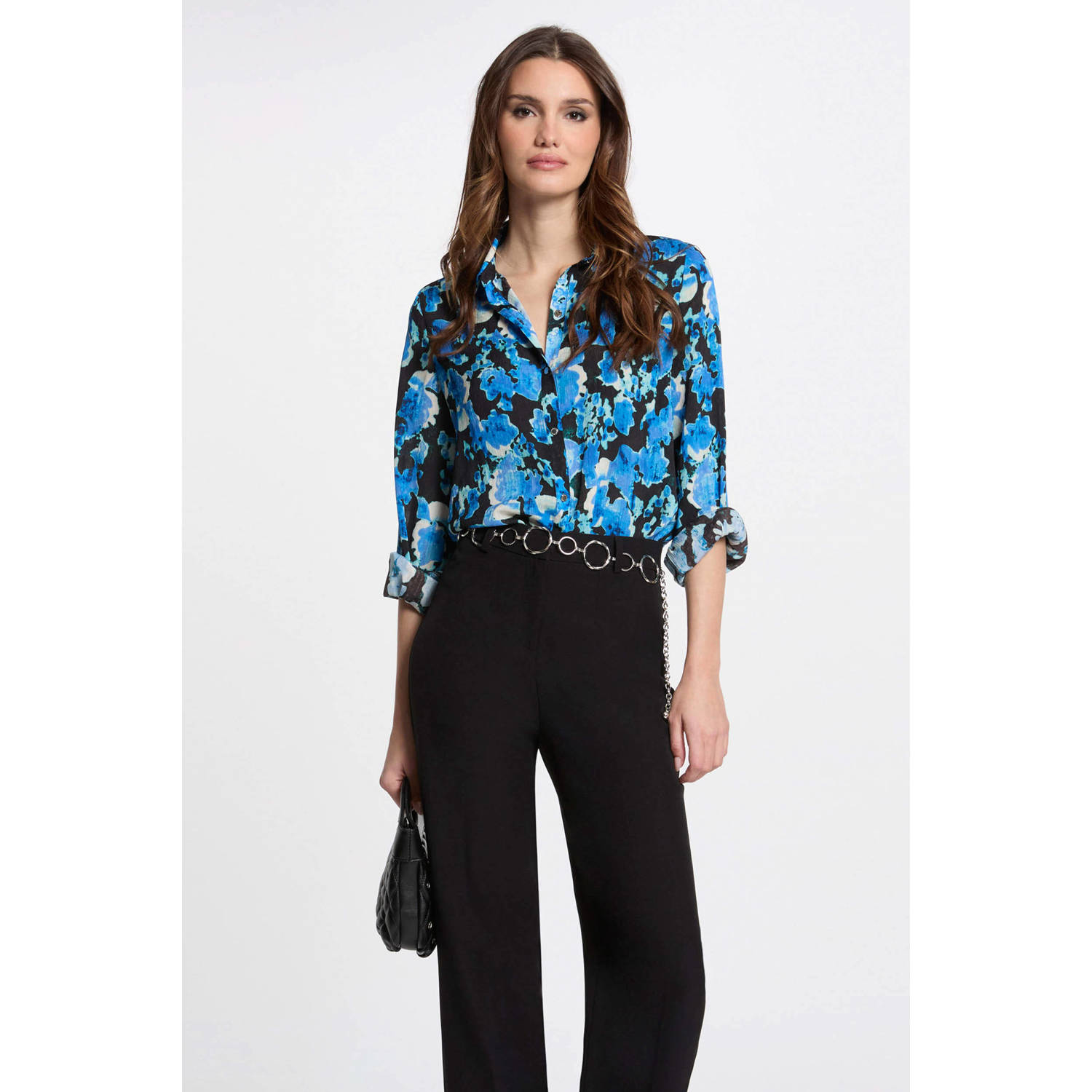 Morgan blouse blauw