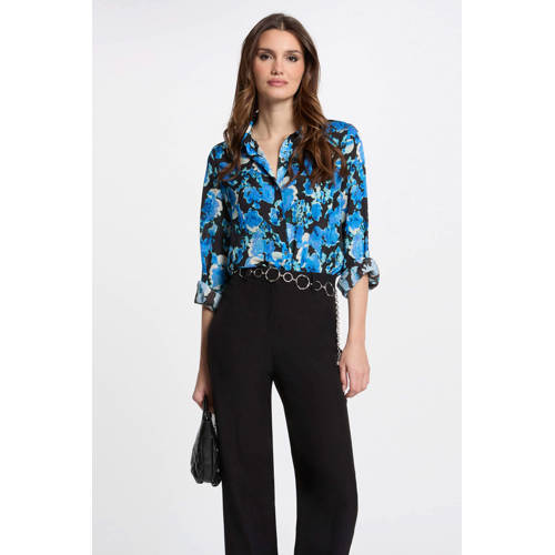 Morgan blouse blauw afbeelding