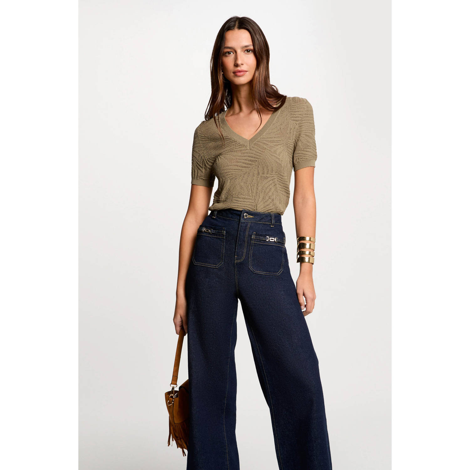 Morgan T-shirt Korte Mouw MPALM