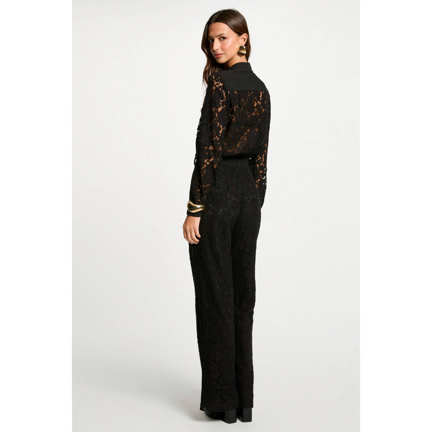 Morgan jumpsuit zwart