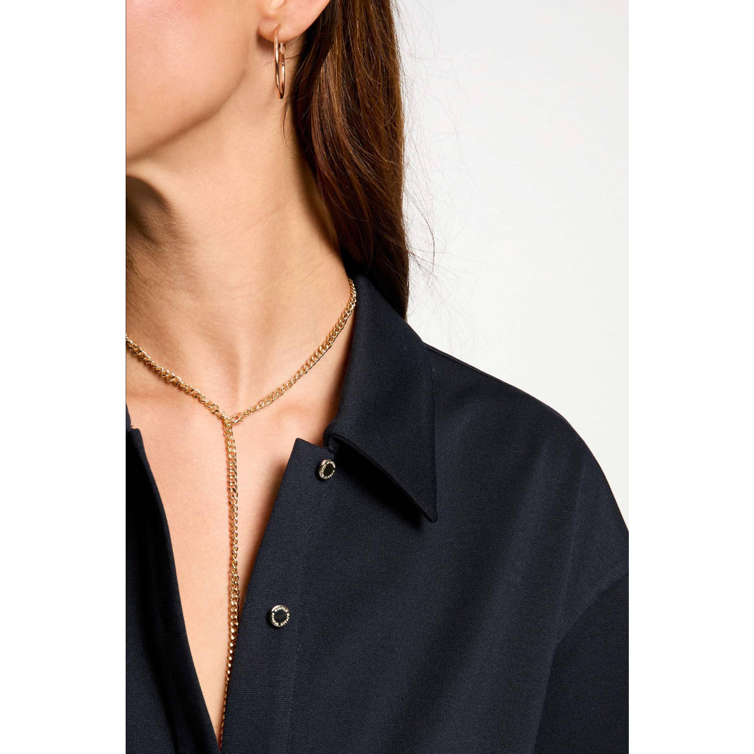 Morgan blousejurk marine