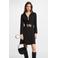 Morgan blousejurk zwart