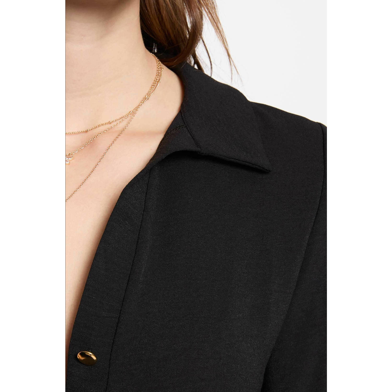Morgan blousejurk zwart