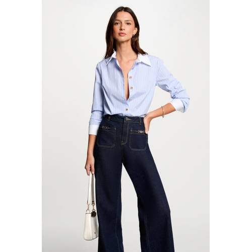 Morgan blouse lichtblauw afbeelding
