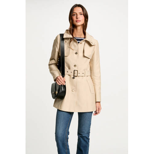 Morgan trenchcoat zand afbeelding
