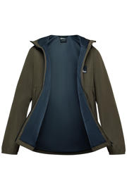 thumbnail: Jack Wolfskin regenjas donkergroen