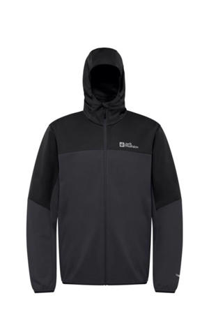 fleece vest zwart