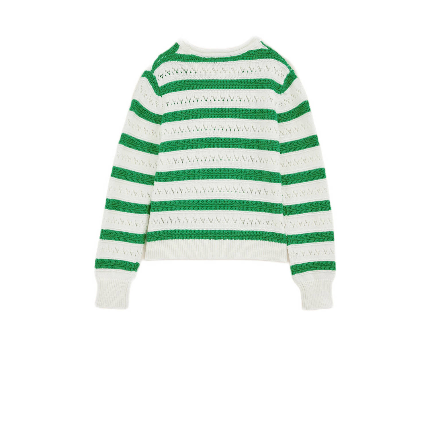 WE Fashion gebreide trui groen