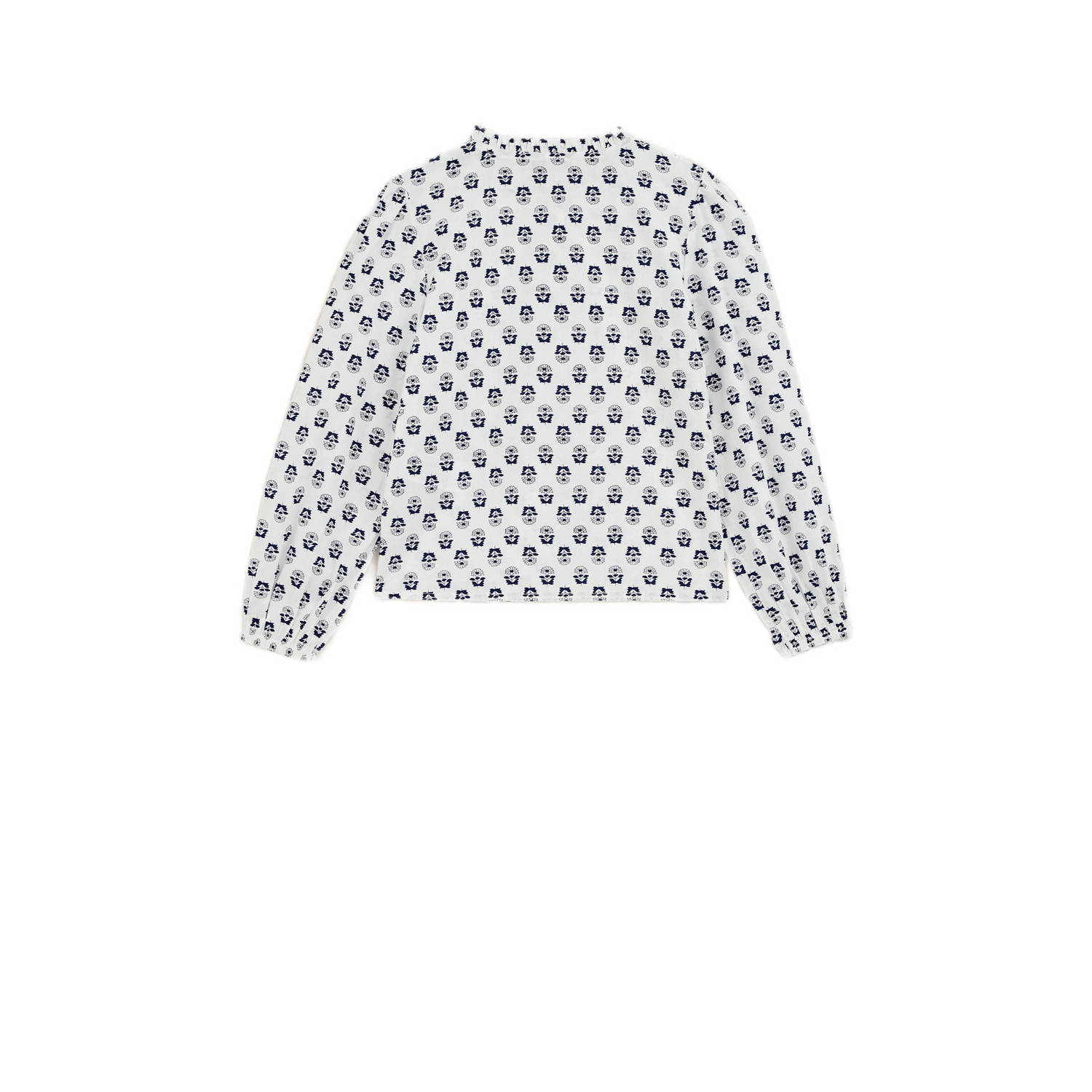 WE Fashion blouse donkerblauw