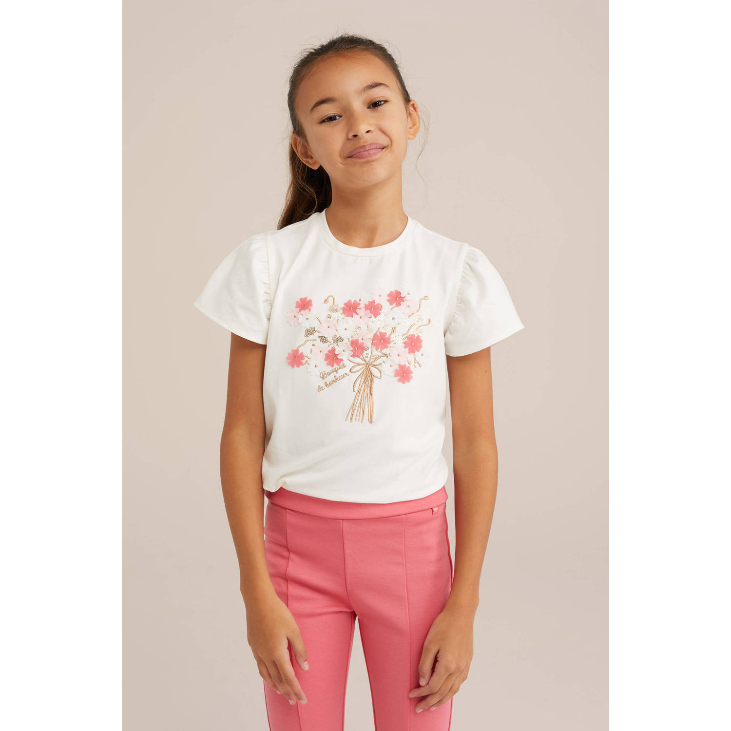 WE Fashion T-shirt ecru