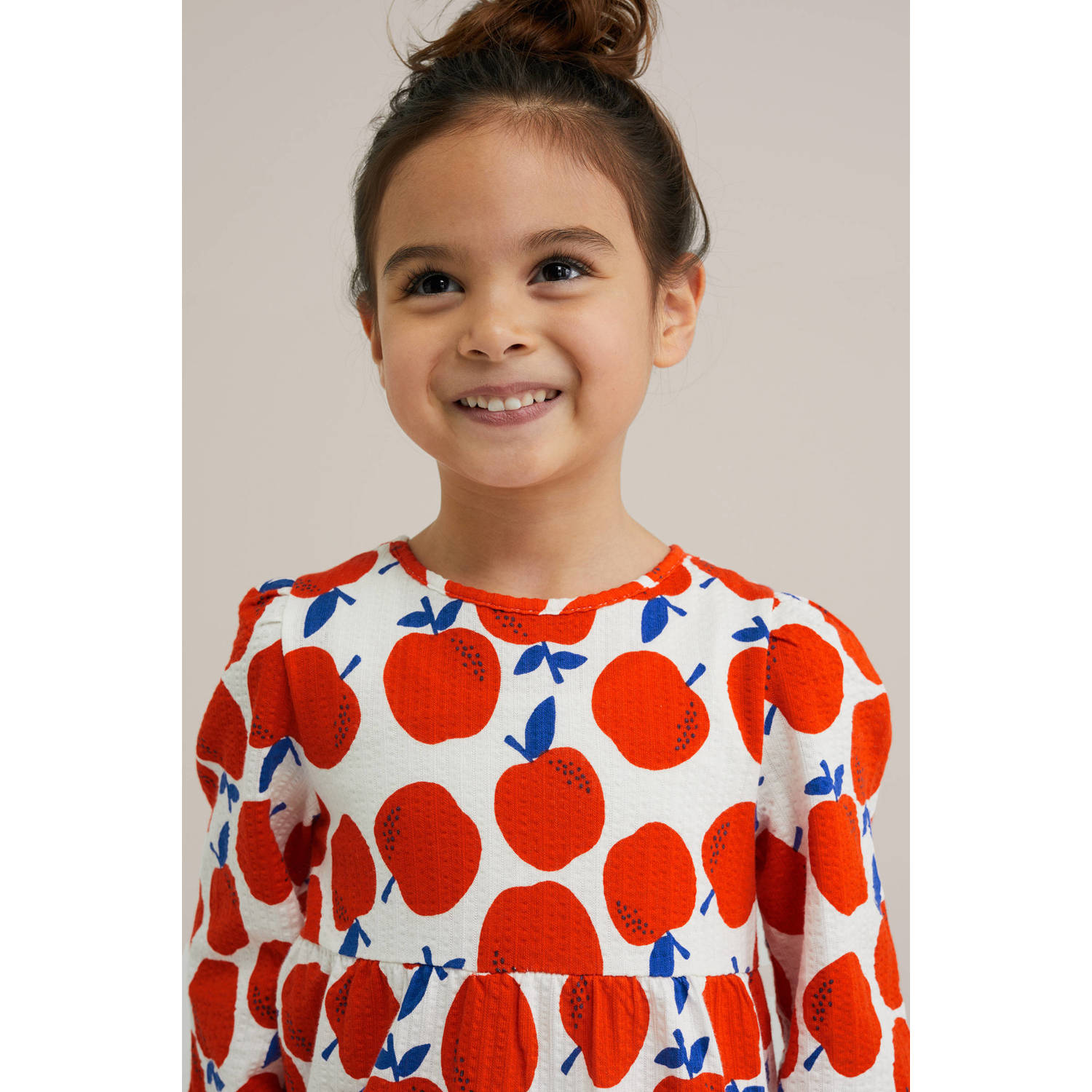 WE Fashion korte jurk rood