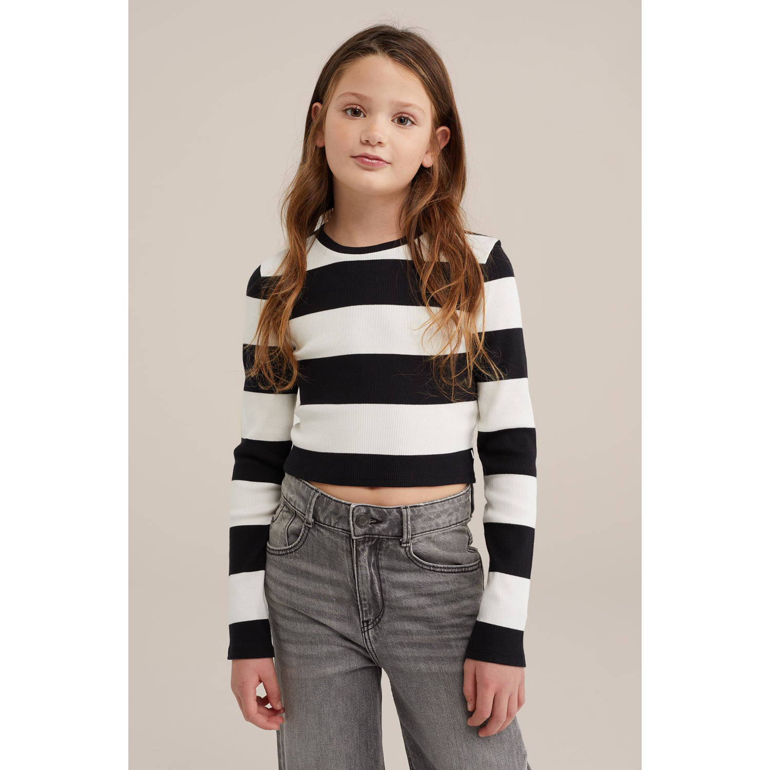 WE Fashion longsleeve ecru