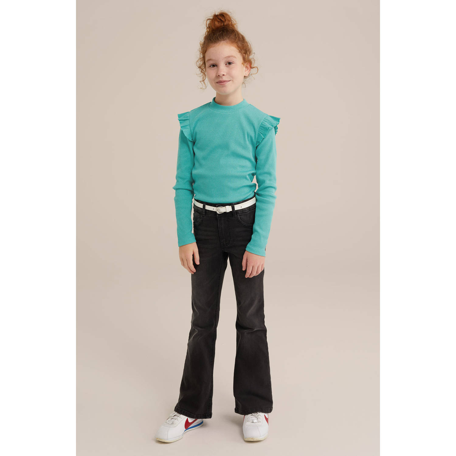 WE Fashion longsleeve blauw