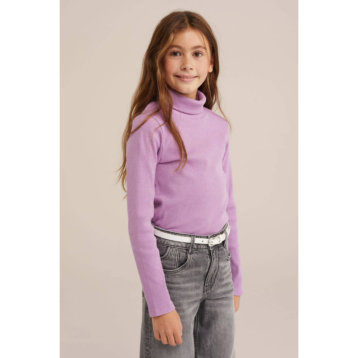 WE Fashion longsleeve roze