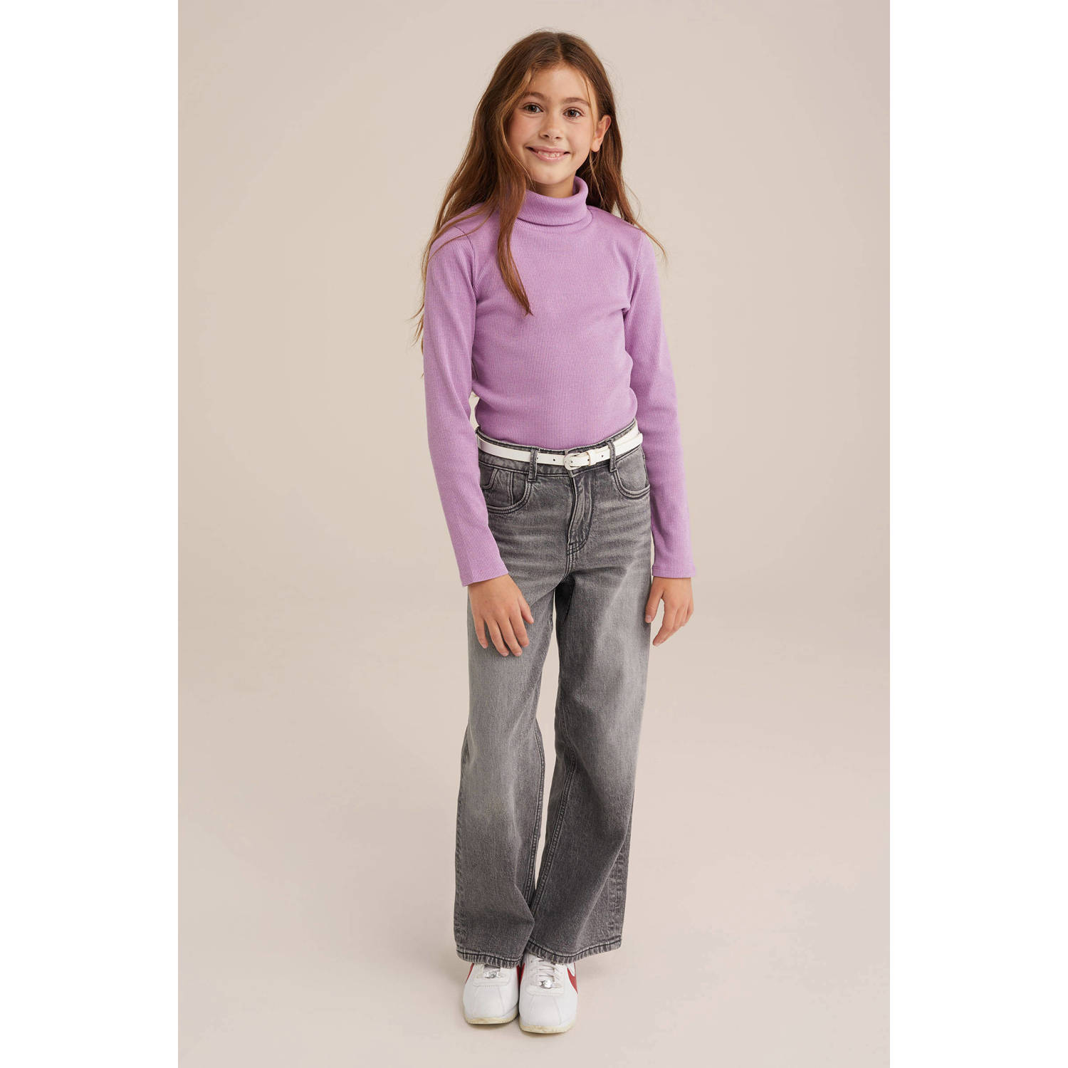 WE Fashion longsleeve roze