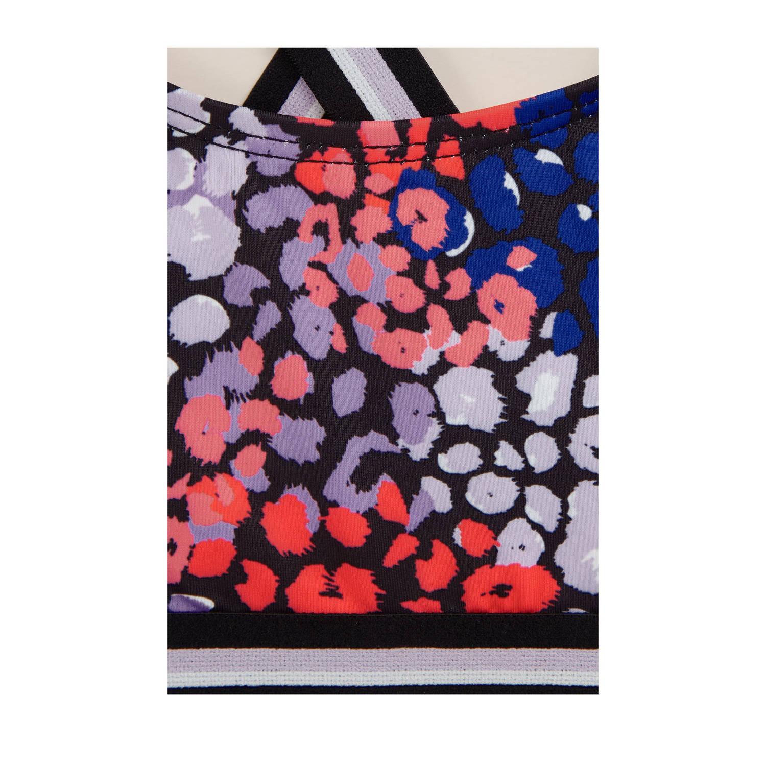 WE Fashion bikini paars rozeblauw