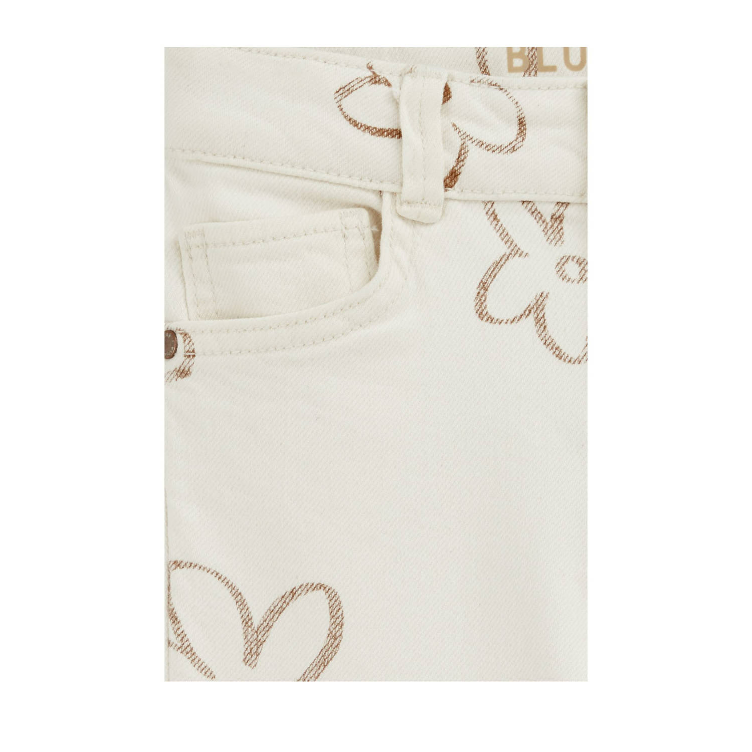 WE Fashion Blue Ridge flared jeans ecru