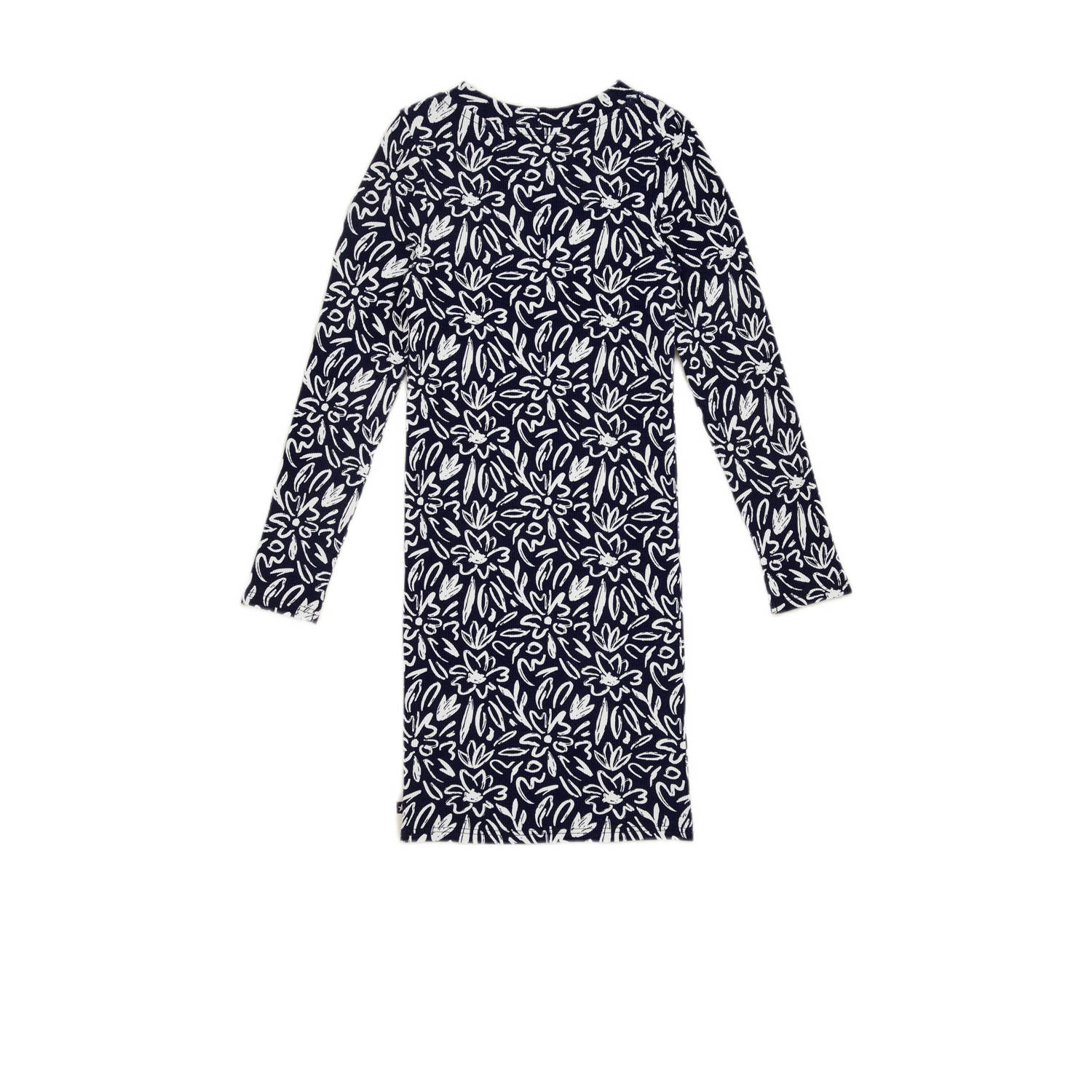 bodycon jurk donkerblauw