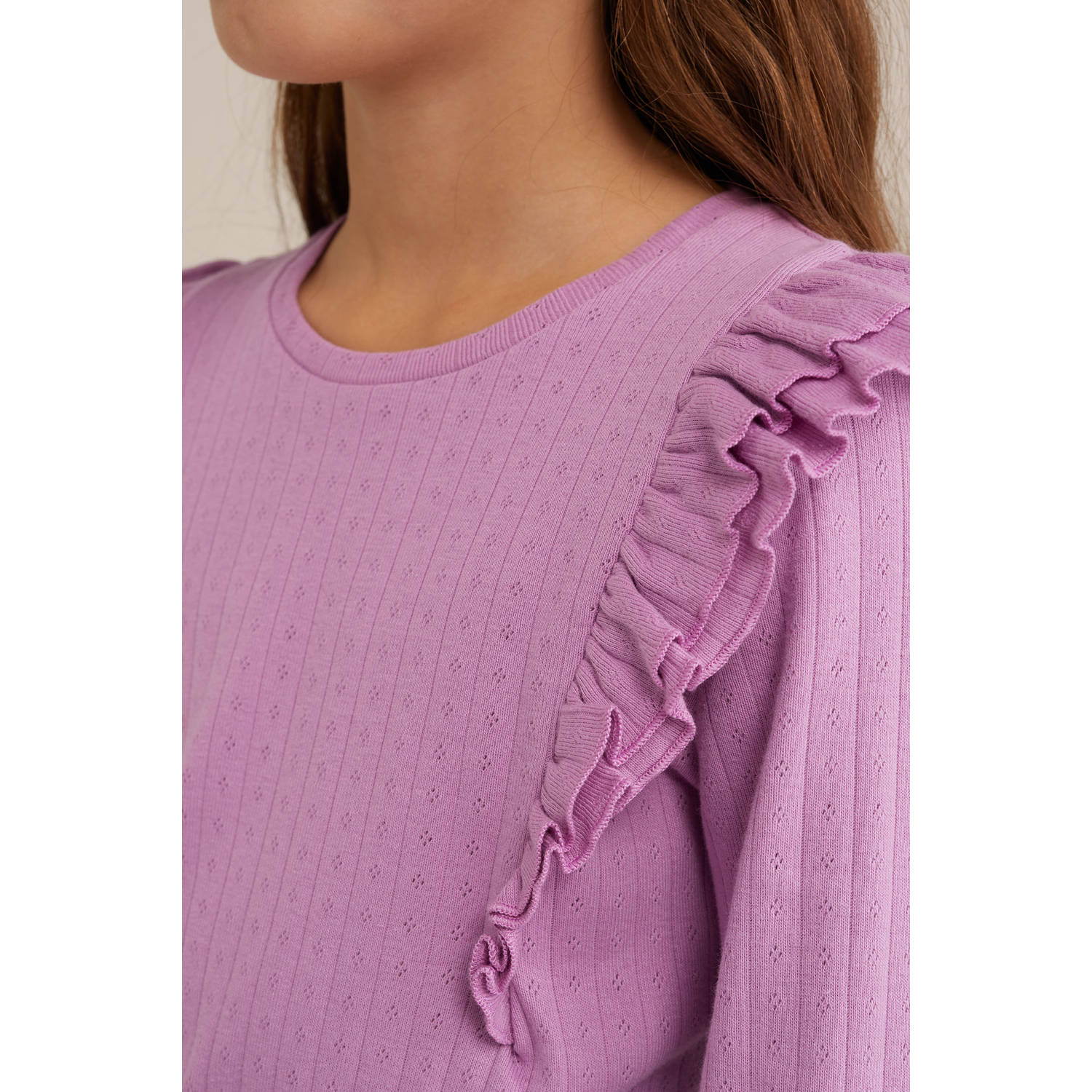 WE Fashion korte jurk roze