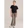 WE Fashion flared broek lichtbruin