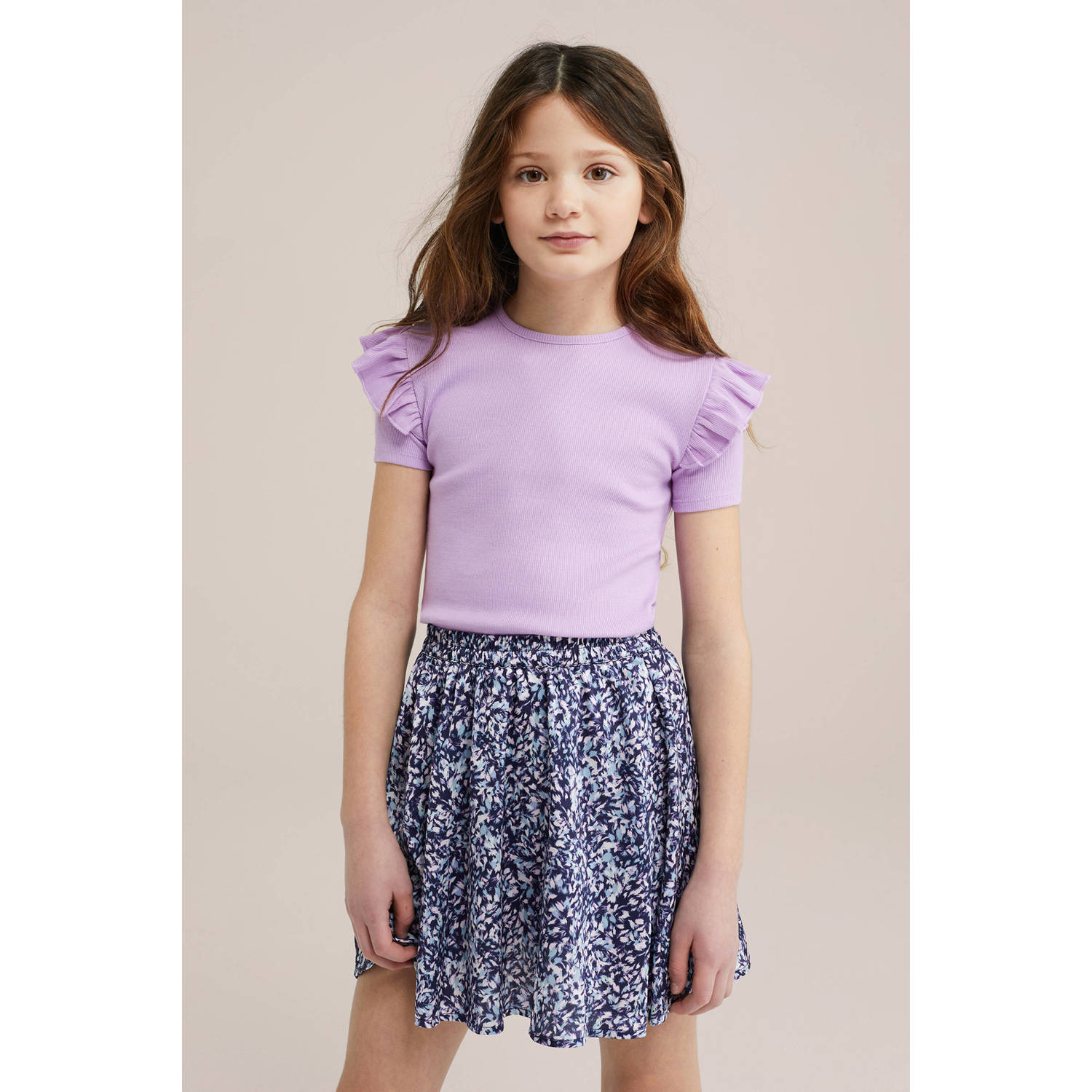 WE Fashion T-shirt lila