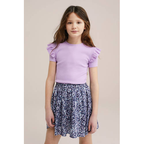 WE Fashion T-shirt lila afbeelding