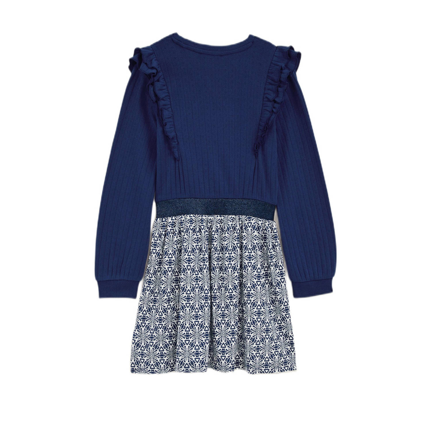 WE Fashion korte jurk donkerblauw