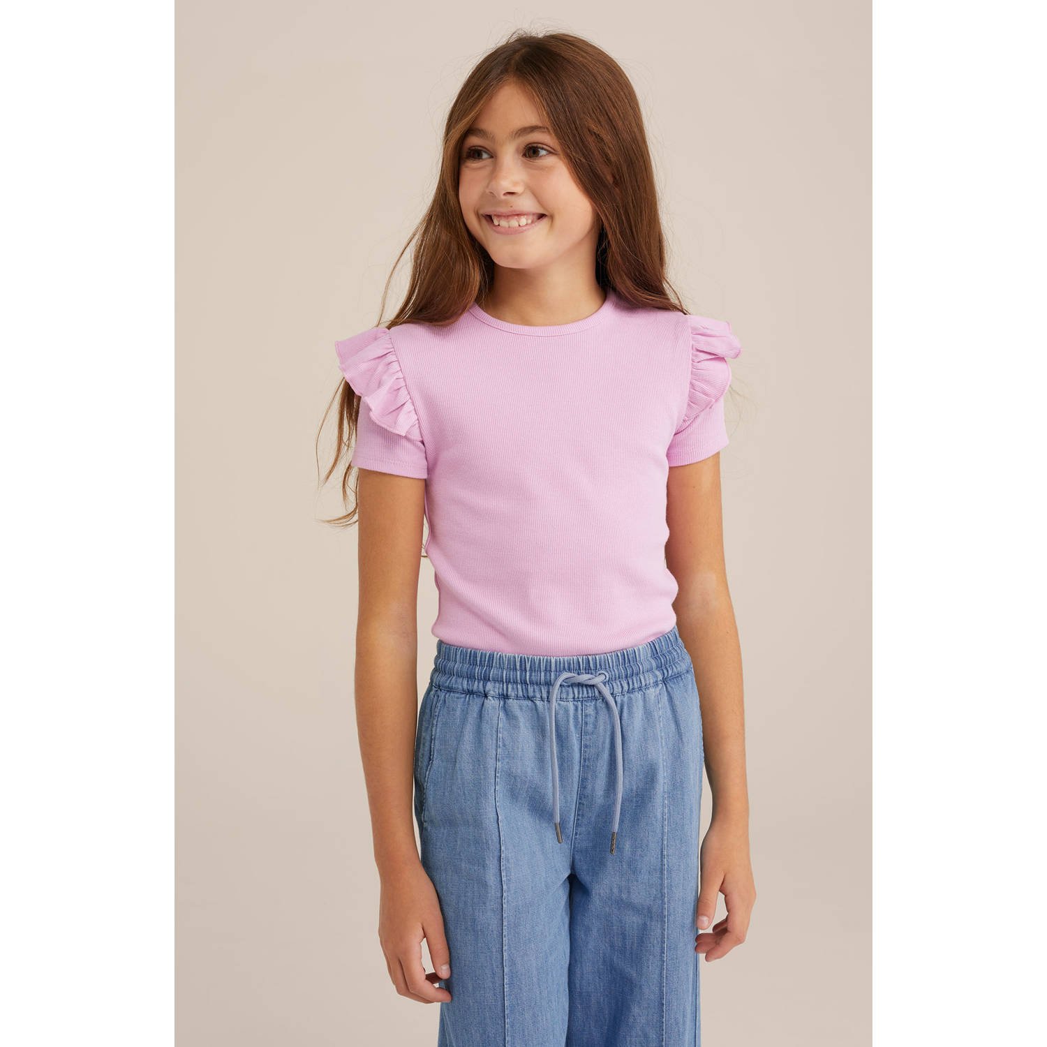 WE Fashion T-shirt roze