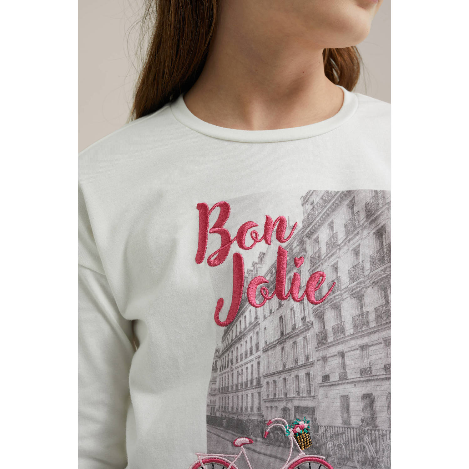 WE Fashion longsleeve wit
