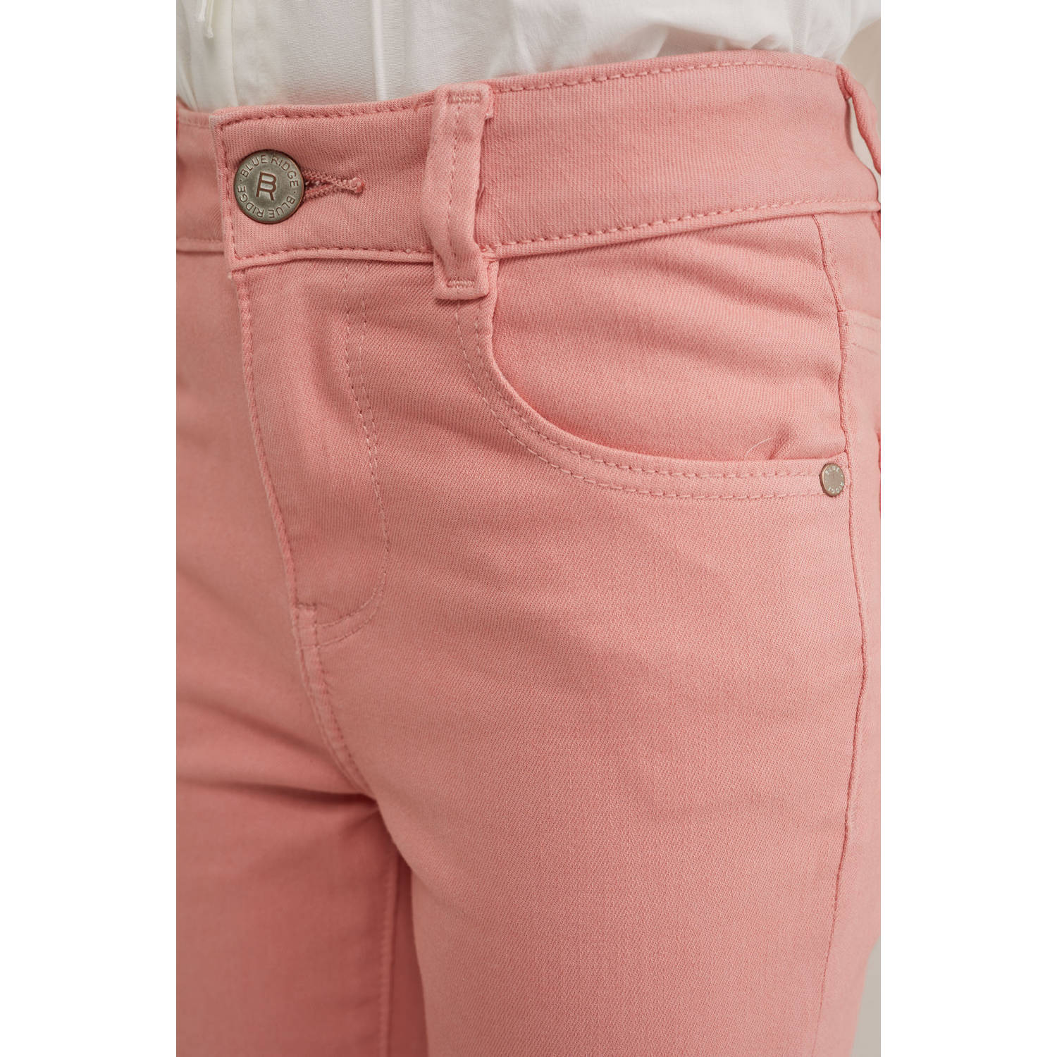 WE Fashion Blue Ridge flared jeans lichtroze