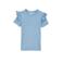 WE Fashion T-shirt pastel blauw