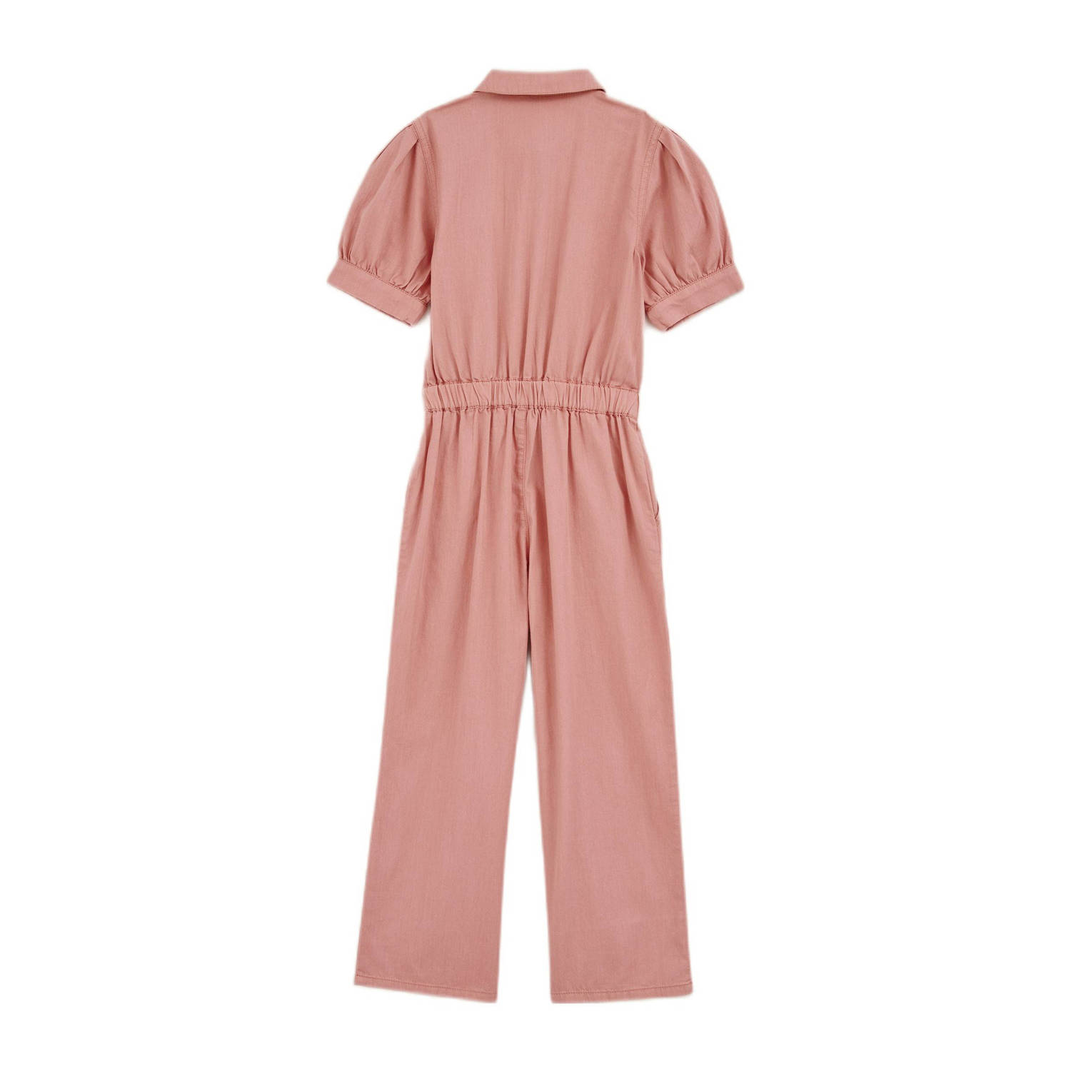 WE Fashion straight jumpsuit roze
