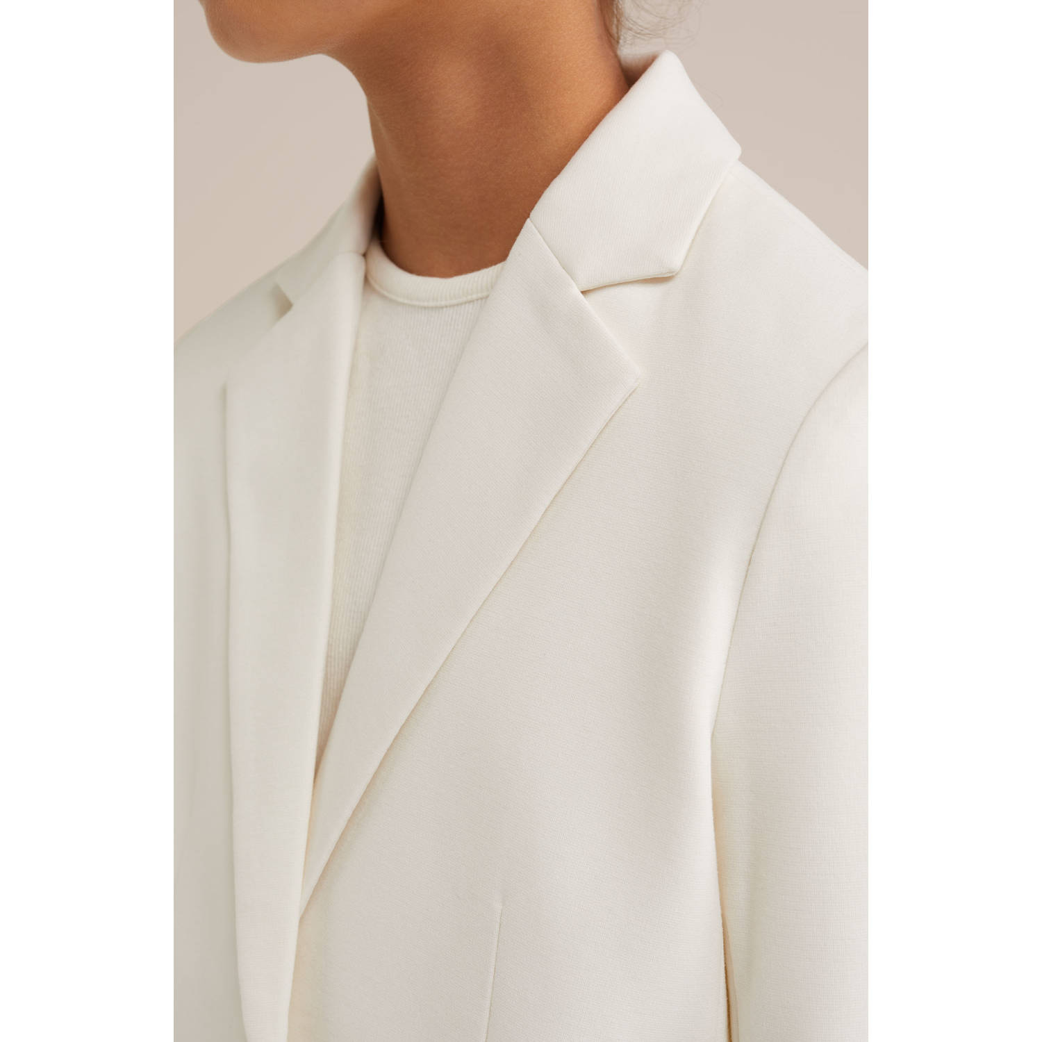 WE Fashion regular fit blazer wit