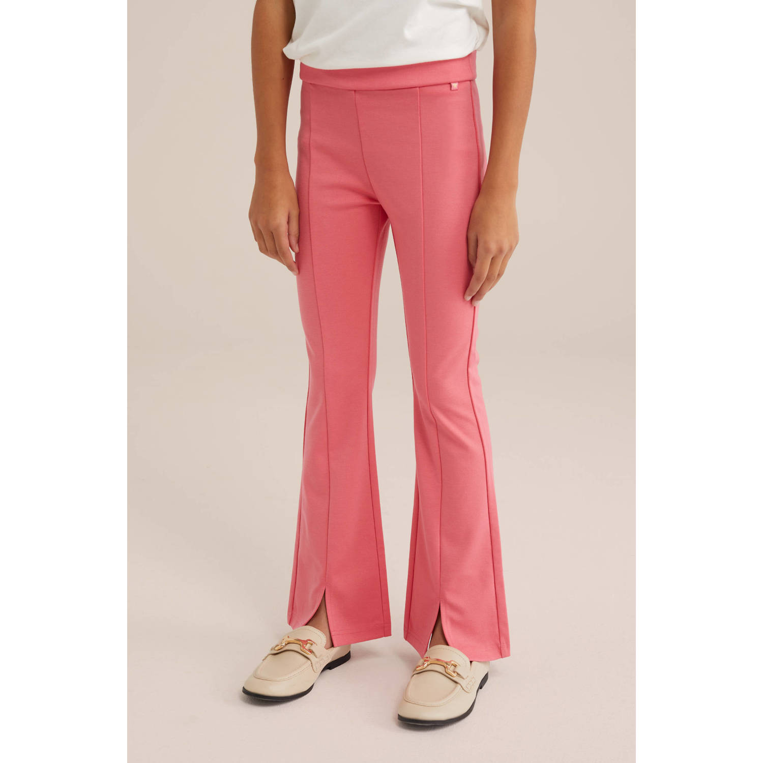 WE Fashion legging roze